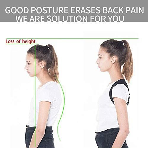 adjustable posture corrector back support children shoulder belt
