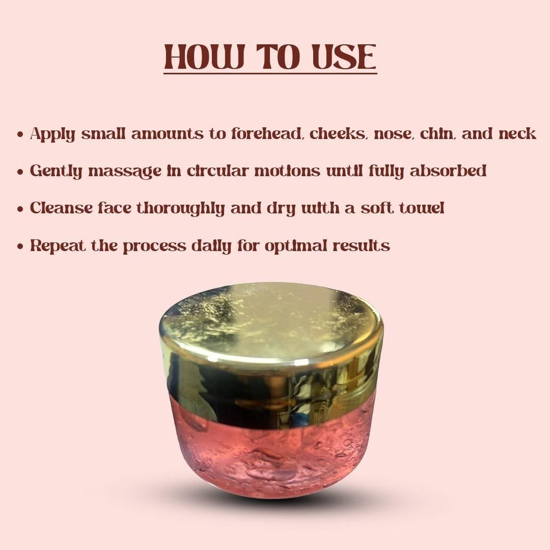 Red Aloe vera Face Gel