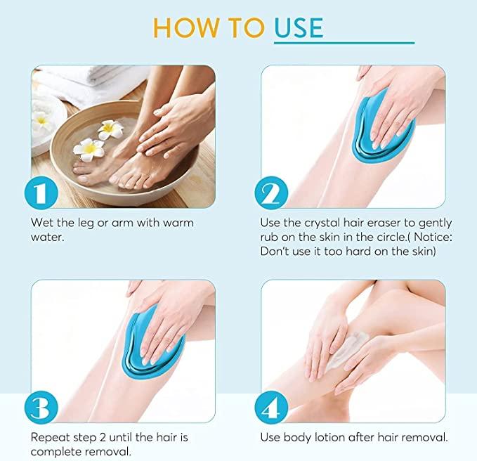 FLETIX Crystal Hair Eraser Stone