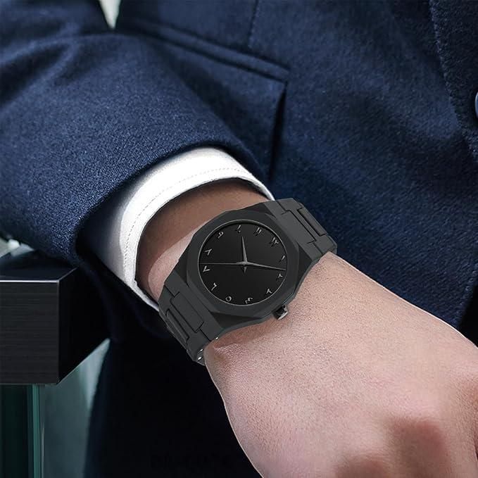 arabic dial polycarbonate analog watch