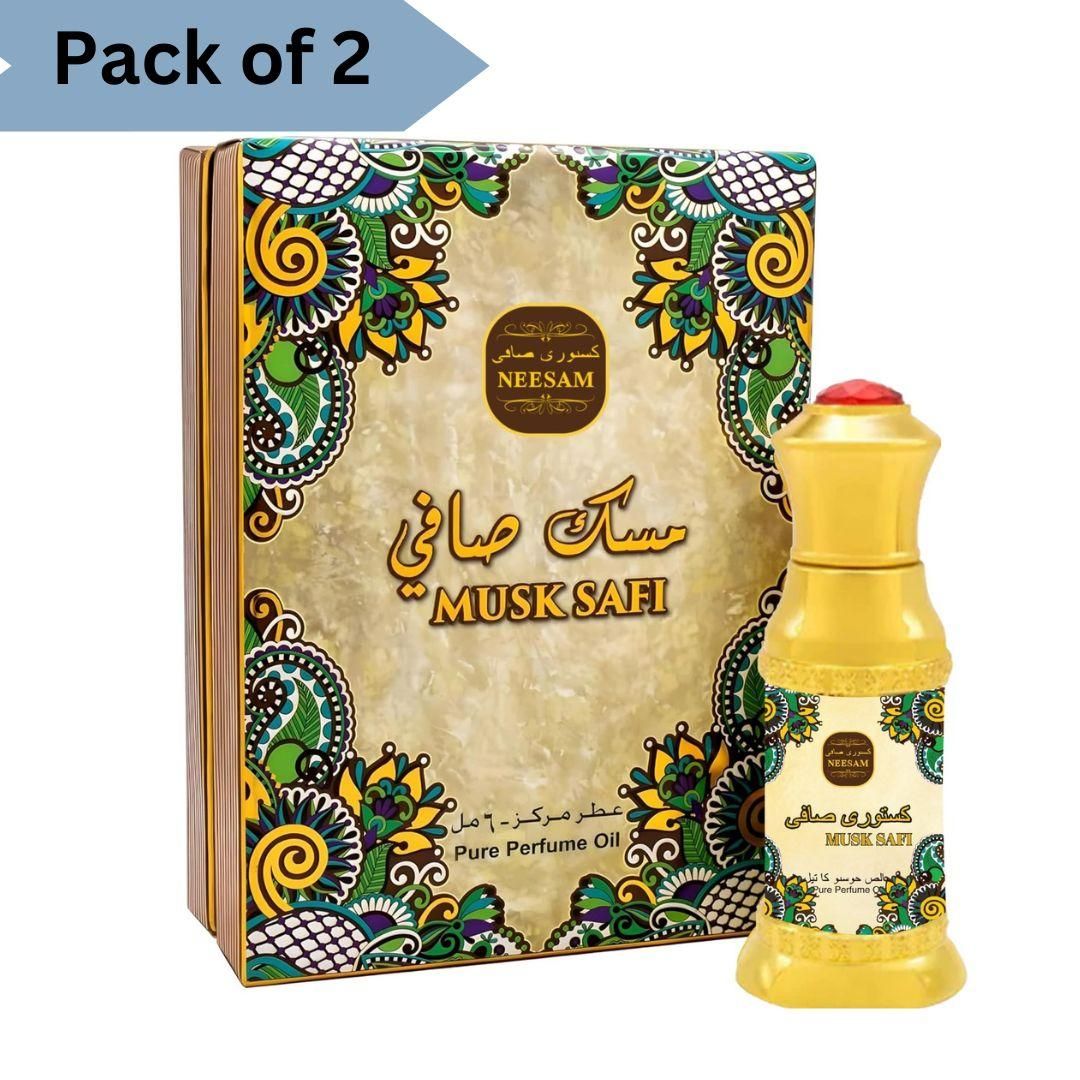 musk safi purfum a symphony of rich aromas 10ml (pack of 2)