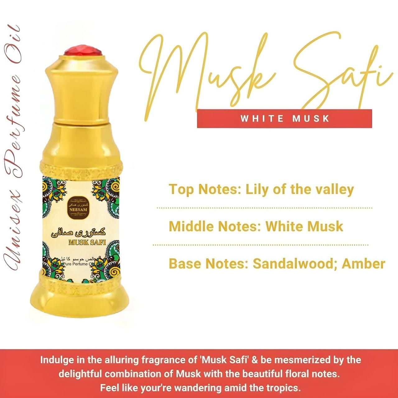 musk safi purfum a symphony of rich aromas 10ml (pack of 2)