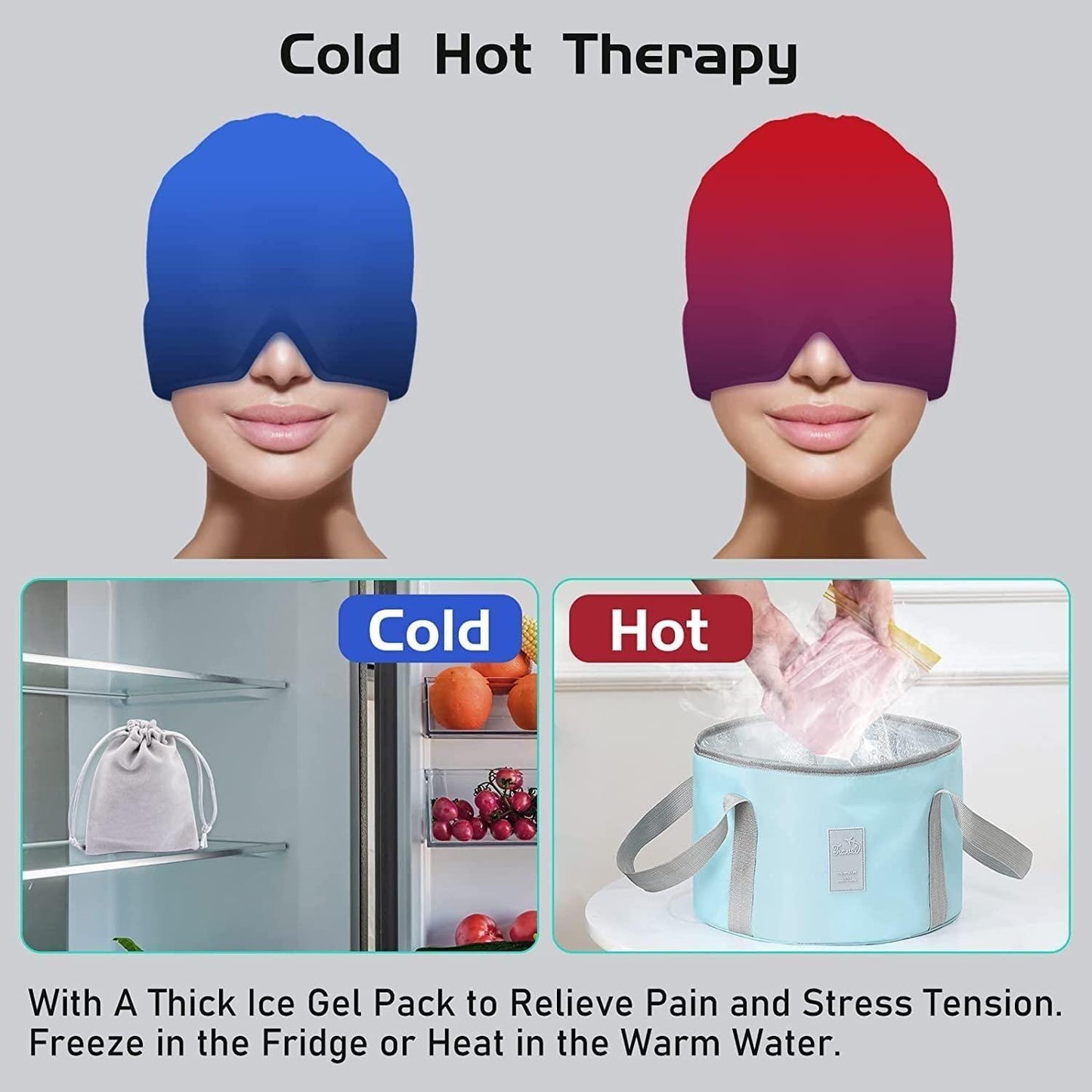 magic secret migraine and headache relief cap