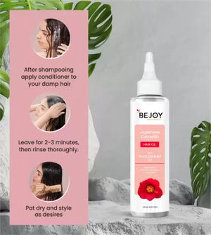 Bejoy Japanese Camellia Hair Oil–120 ml (Pack of 2)