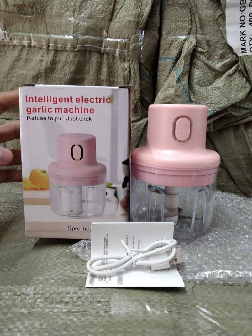 kolorfish electric mini garlic chopper 250ml electric vegetable chopper
