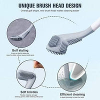 Pack of 2 Golf Toilet Brush, Long Handle Toilet Brush