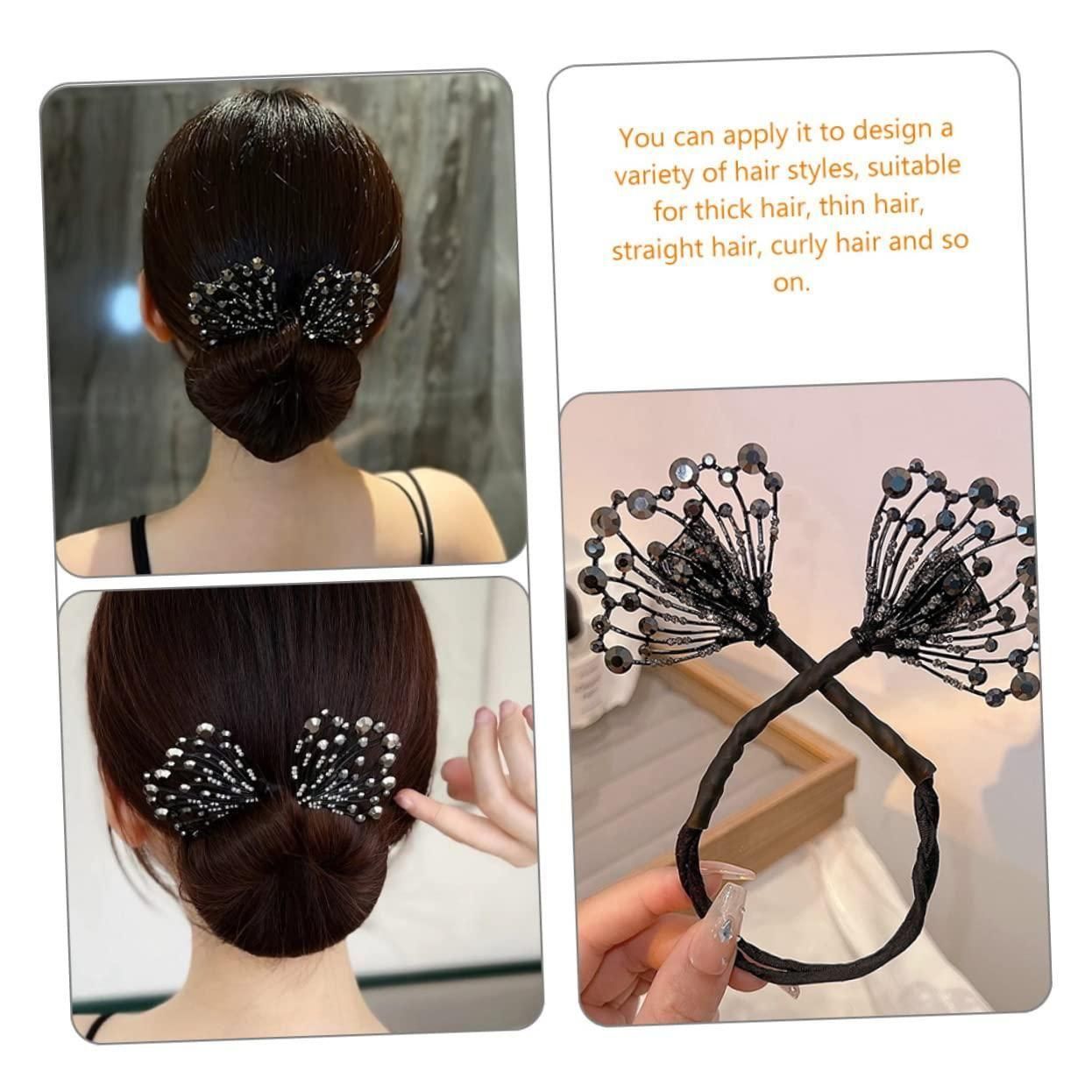 twist clip hair bun making tool style hair