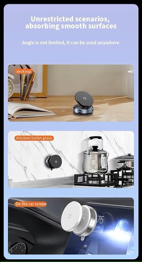 magnetic suction phone holder