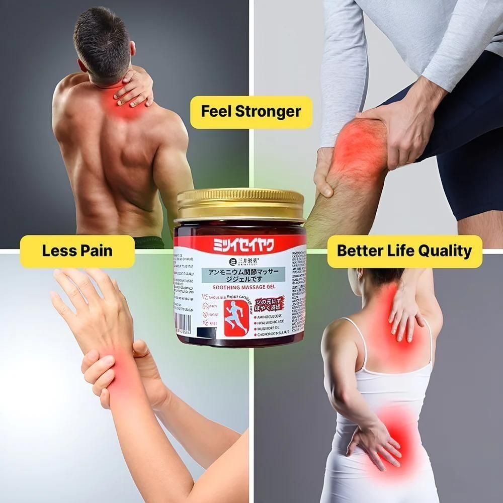 instant pain relief soothing massage gel pack of 2