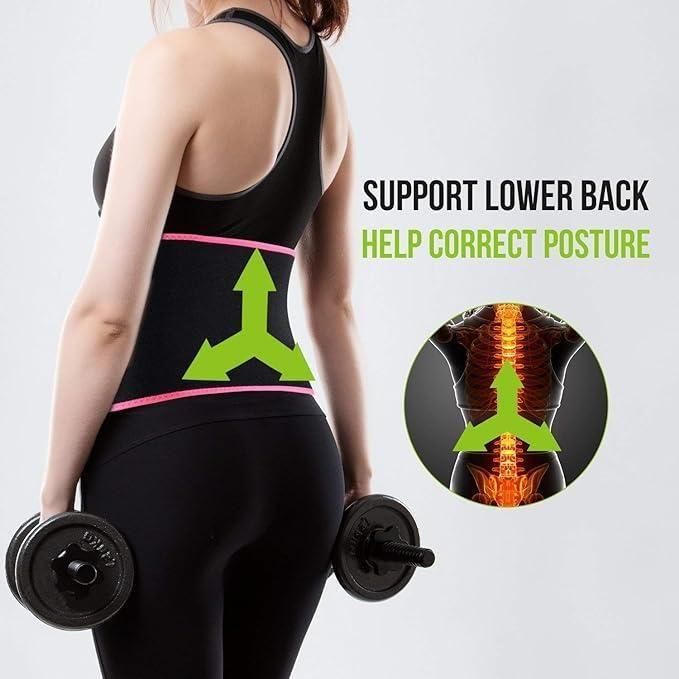 adjustable waist trimmer belt