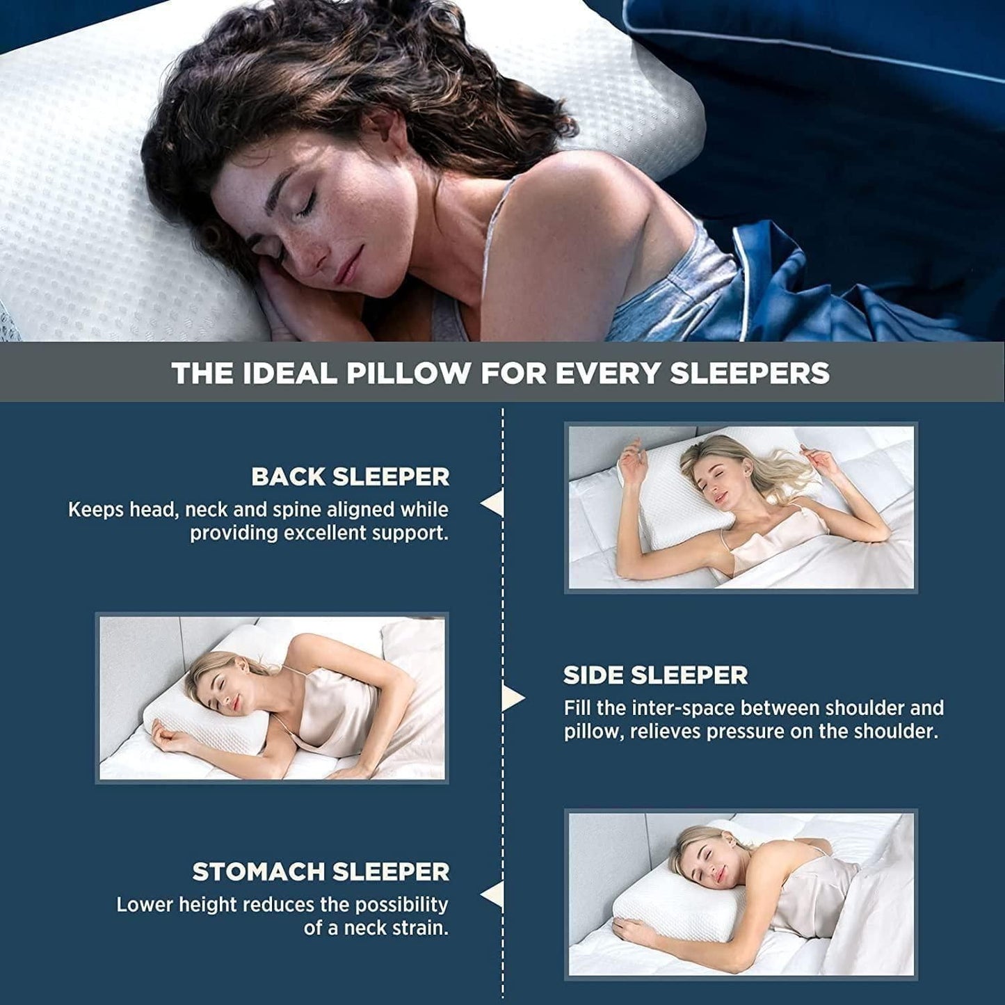 orthopedic pillow neck slider-pillow