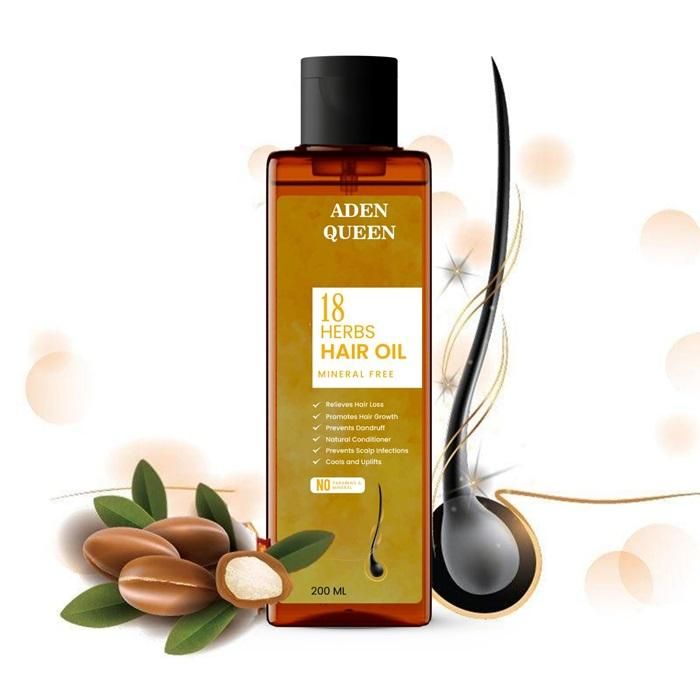 Aen Queen 18 Herbs Hair Oil 200ML (Pack of 1)