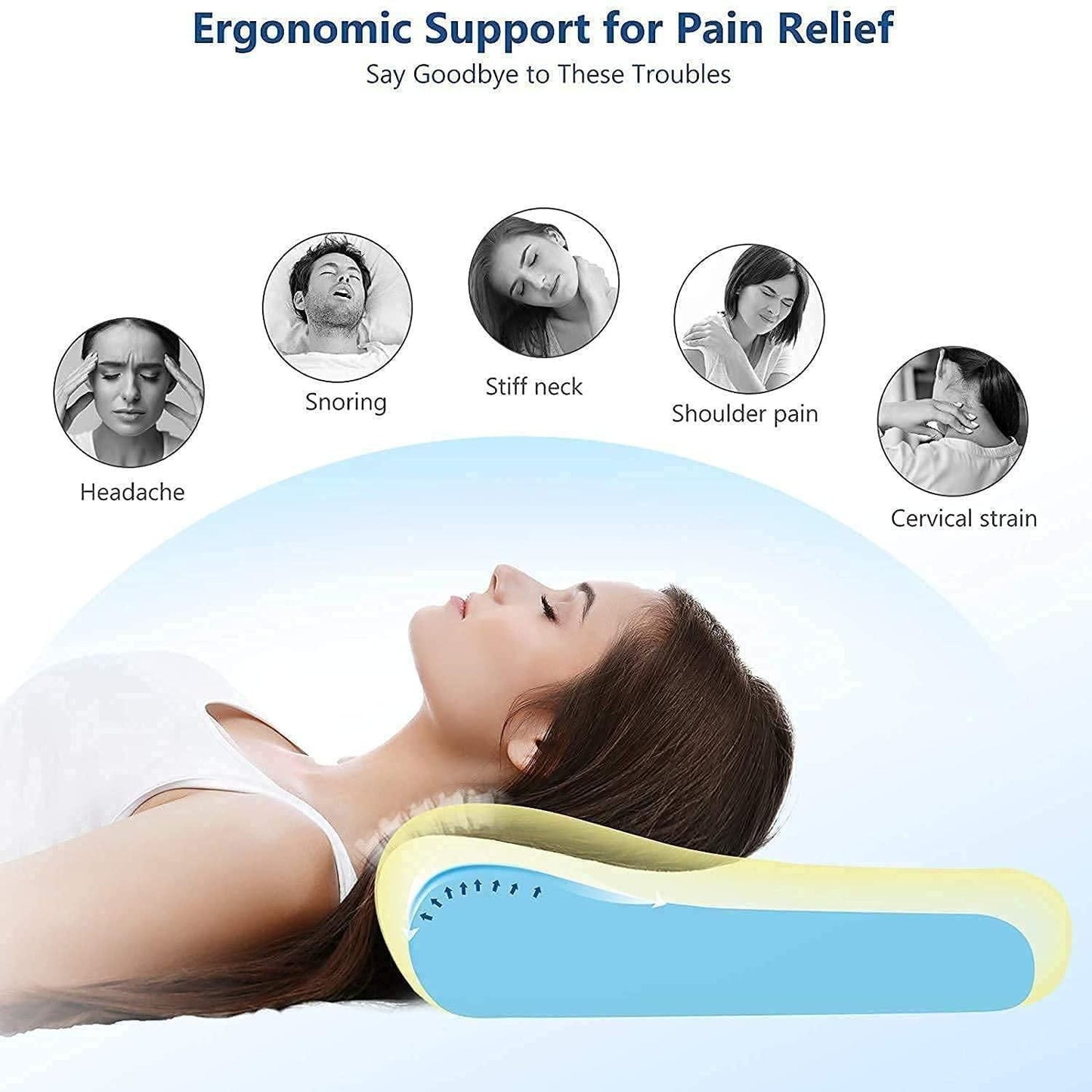 orthopedic pillow neck slider-pillow