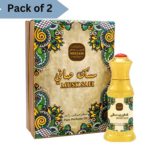 Musk Safi Purfum A Symphony of Rich Aromas 10ML (Pack of 2)