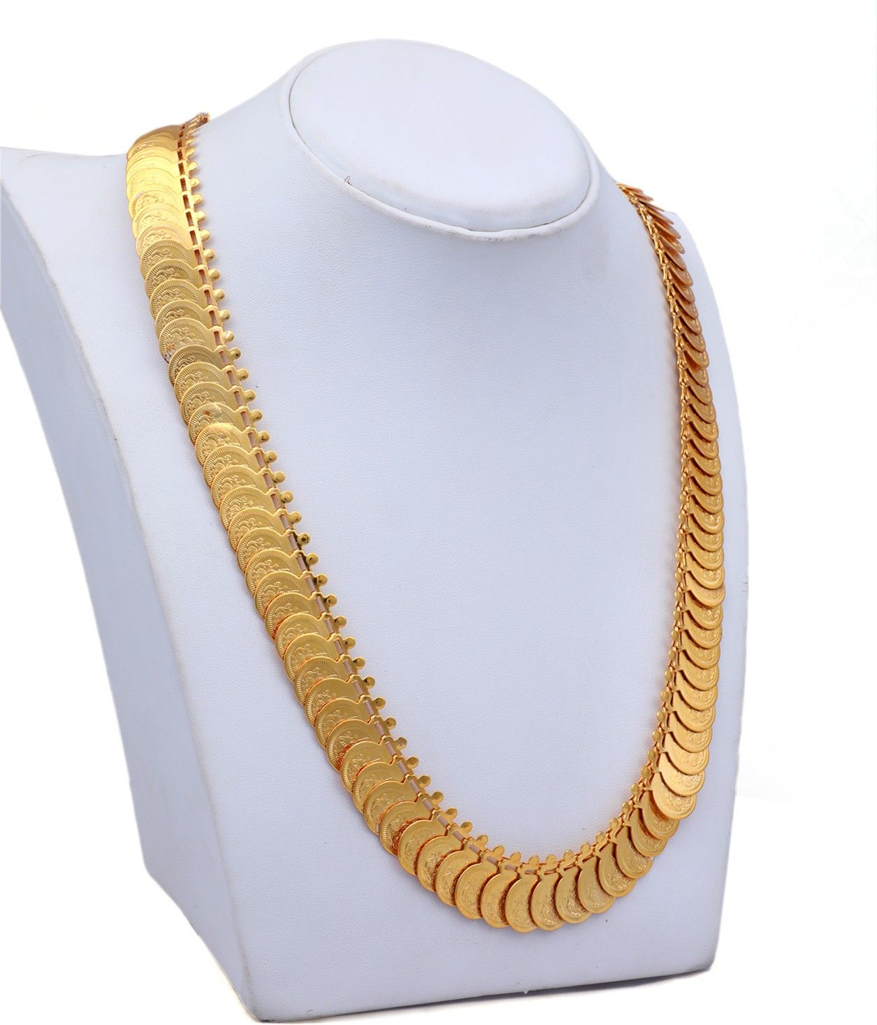 pretty gold plated necklace