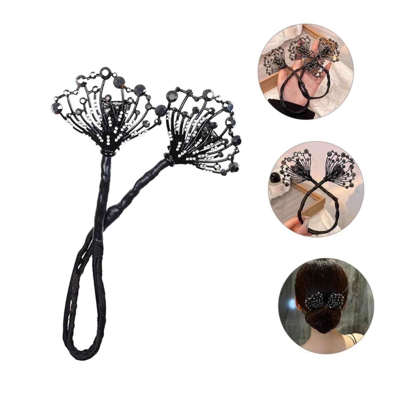 twist clip hair bun making tool style hair