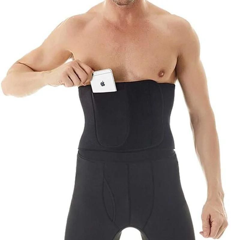 sweat belt - hot body shaper belly fat burner for men & women