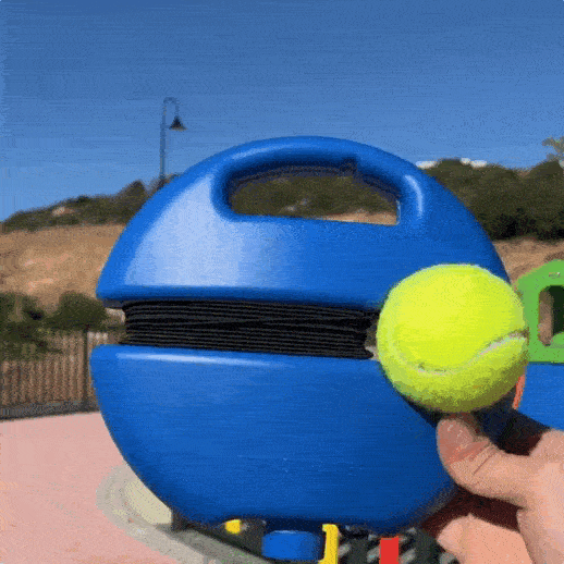 Solo Tennis Trainer Rebound Ball Improve Your Game Anytime – SOUQ BHARAT